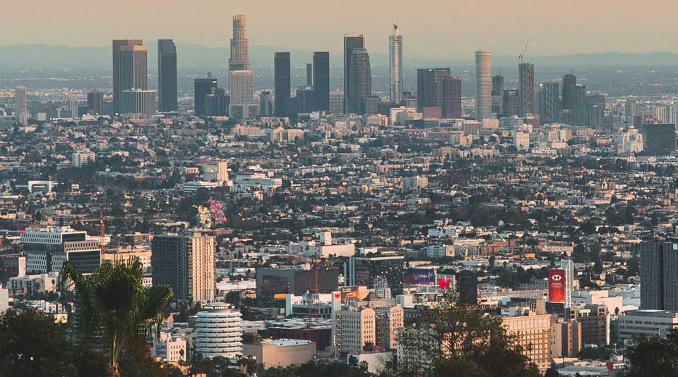 los angeles skyline