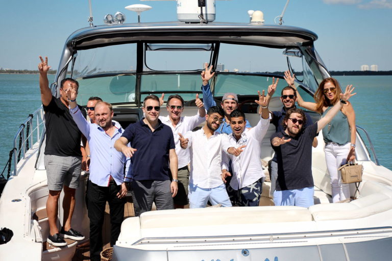 people on a boat