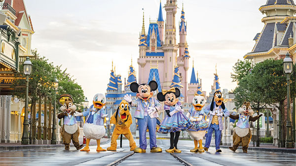 The Meeting Magazines article featuring Walt Disney World Magic Kingdom and Cinderella Castle